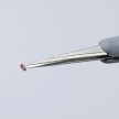 Premium Stainless Steel Precision Tweezers-Needle-Point Tips-ESD Rubber Handles | 92 21 12 ESD