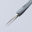 Premium Stainless Steel Precision Tweezers-Needle-Point Tips-ESD Rubber Handles | 92 21 12 ESD