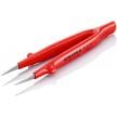 Stainless Steel Gripping Tweezers-Pointed Tips-1000V Insulated | 92 27 61