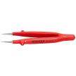 Stainless Steel Gripping Tweezers-Pointed Tips-1000V Insulated | 92 27 61
