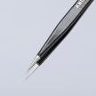 Stainless Steel Gripping Tweezers-Needle-Point Tips-ESD | 92 28 70 ESD