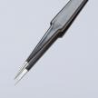 Stainless Steel Gripping Tweezers-Pointed Tips-ESD | 92 28 72 ESD