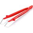 Stainless Steel GrippingTweezers--30°Angled-1000V Insulated | 92 37 64