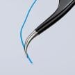 Stainless Steel Gripping Tweezers--35° Angled-Needle-Point Tips-ESD | 92 38 75 ESD