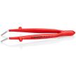 Stainless Steel Gripping-30°Angled Tweezers-1000V Insulated | 92 47 01