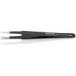 Stainless Steel Gripping Tweezers-Blunt Tips-ESD | 92 58 74 ESD