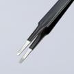 Stainless Steel Gripping Tweezers-Blunt Tips-ESD | 92 58 74 ESD