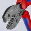 KNIPEX PreciForce® Crimping Pliers For Non-Insulated Open Plug-Type Connectors (Plug Width 4.8 and 6.3 mm) | 97 52 35