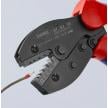 KNIPEX PreciForce® Crimping Pliers For Insulated and Non-Insulated Wire Ferrules | 97 52 38