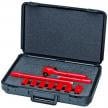 10 Pc Socket Set, 3/8" Drive, Metric-1000V Insulated | 98 99 11 S4