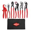6 Pc Plumbing Set with Free KNIPEX Keeper Pouch | 9K 00 80 180 US