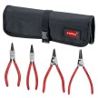 4 Pc Snap Ring Set In Tool Roll | 9K 00 19 51 US