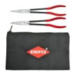 2 Pc XL Long Needle Nose Pliers Set with Keeper Pouch | 9K 00 80 128 US