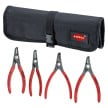 4 Pc Angled Precision Snap Ring Pliers Set In Tool Roll | 9K 00 80 20 US
