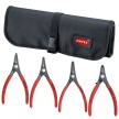 4 Pc External Precision Snap Ring Set in Tool Roll | 9K 00 80 50 US