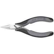 Electronics Pliers-Half Round Tips, ESD Handles | 35 22 115 ESD