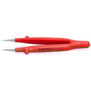 Stainless Steel Gripping Tweezers-Pointed Tips-1000V Insulated | 92 27 61