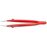 Stainless Steel Gripping Tweezers-Pointed Tips-1000V Insulated | 92 27 62
