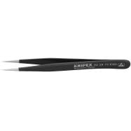 Stainless Steel Gripping Tweezers-Needle-Point Tips-ESD | 92 28 70 ESD