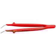 Stainless Steel GrippingTweezers--30°Angled-1000V Insulated | 92 37 64