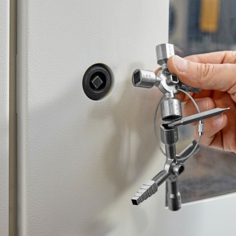TwinKey® Universal Control Cabinet Key | KNIPEX Tools