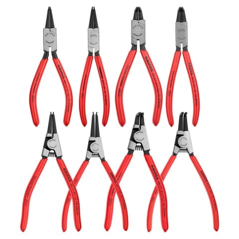 8 Pc Snap Ring Pliers Set in Tool Roll | 00 19 58 V01