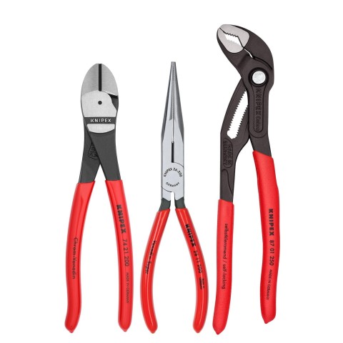 3 Pc Universal Set with Cobra® Pliers | KNIPEX Tools