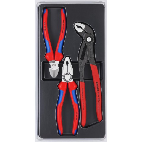 2 Pc Mini Pliers Set XS in Belt Pouch | KNIPEX Tools