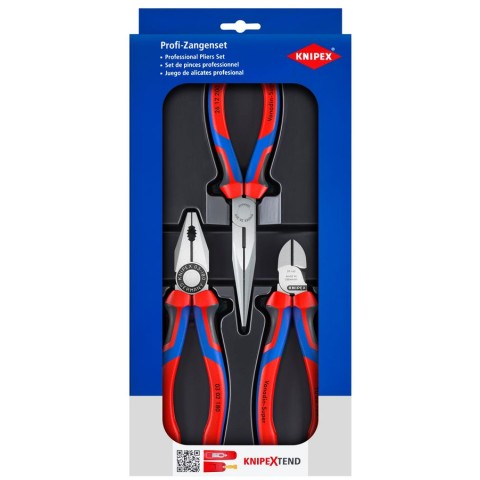 3 Pc Assembly Pack Pliers Set | KNIPEX Tools