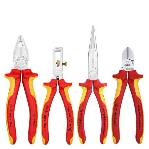 4 Pc 1000V Insulated Tool Set in Case | 00 20 15