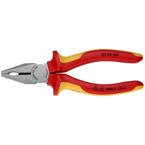 Combination Pliers-1000V Insulated | 03 08 160 SBA