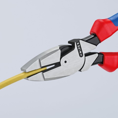 High Leverage Lineman's Pliers New England Head-Tethered 