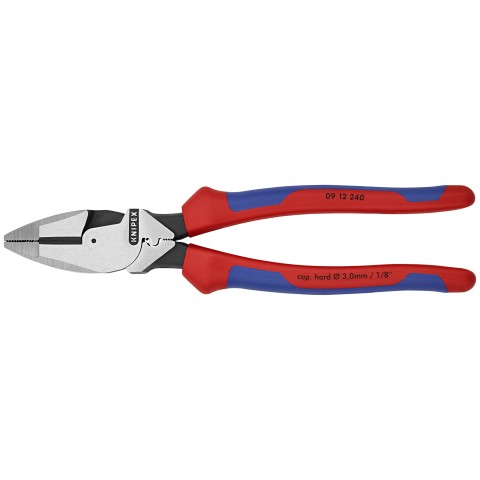 High Leverage Lineman's Pliers New England Head-Tethered 