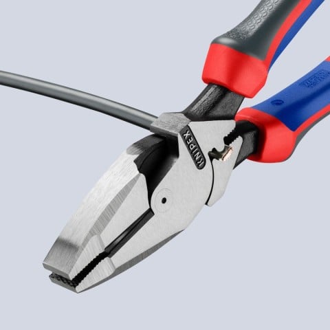 High Leverage Lineman's Pliers New England with Fish Tape Puller & Crimper | 09 12 240