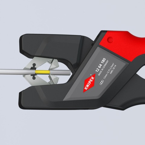 Automatic Flat Cable Stripper 14-18 AWG | KNIPEX Tools