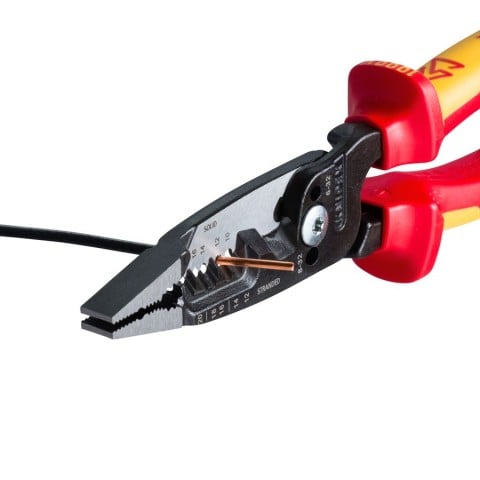 Forged Wire Stripper 20-10 AWG-1000V Insulated | 13 78 8 SBA