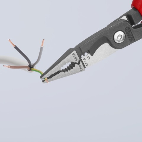 6-in-1 Electrical Installation Pliers-Metric Wire | KNIPEX Tools