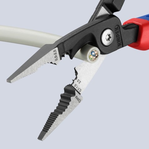  ガイドプローブ 300 6-in-1 Electrical Installation Pliers-Metric Wire | KNIPEX Tools