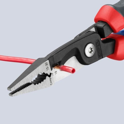 6-in-1 Electrical Installation Pliers 12 and 14 AWG | KNIPEX Tools