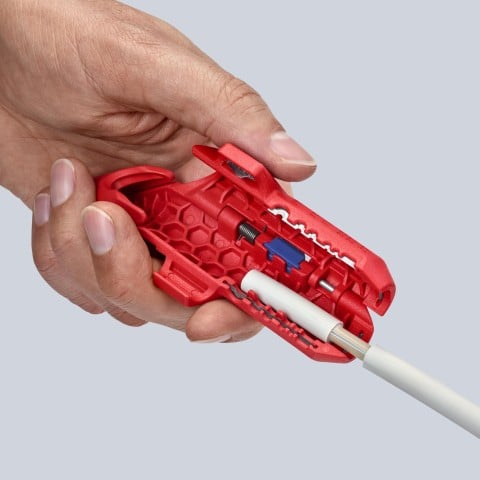 KNIPEX ErgoStrip® Universal Dismantling Tool, Left-Handed | 16 95 02 SB