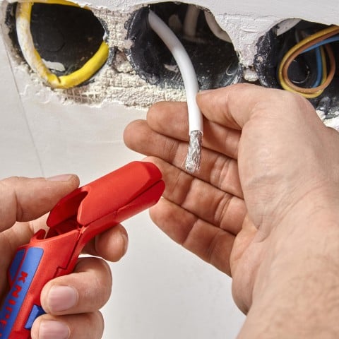 KNIPEX ErgoStrip® Universal Dismantling Tool, Left-Handed | 16 95 02 SB