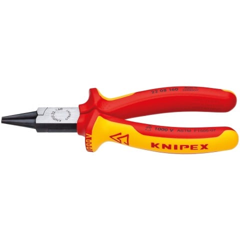 Round Nose Pliers-1000V Insulated | 22 08 160 SBA