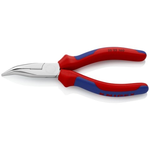 Long Nose 45° Angled Pliers with Cutter | 25 25 160