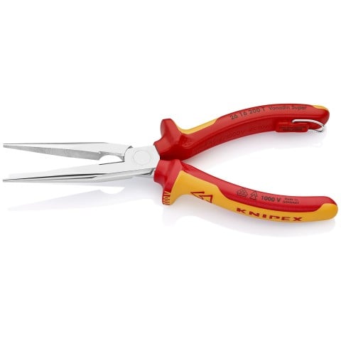 Long Nose Pliers with Cutter-1000V Insulated-Tethered Attachment | 26 16 200 T