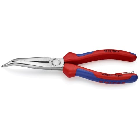Long Nose 40° Angled Pliers with Cutter-Tethered Attachment | 26 22 200 T BKA