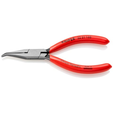 Long Nose Relay Adjusting 40° Angled Pliers-Flat Tips | 32 31 135