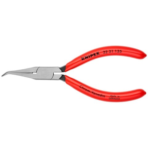 Long Nose Relay Adjusting 40° Angled Pliers-Flat Tips | 32 31 135