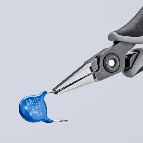 Electronics Pliers-Flat Wide Tips, ESD Handles | 34 42 130 ESD
