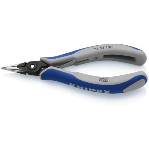 Electronics Pliers-Half Round Tips, Cross-Hatched | 34 52 130