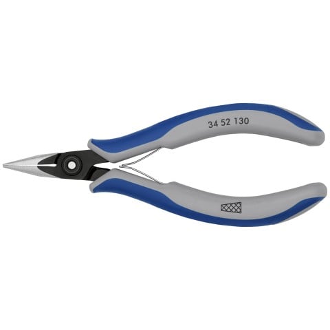 Electronics Pliers-Half Round Tips, Cross-Hatched | 34 52 130
